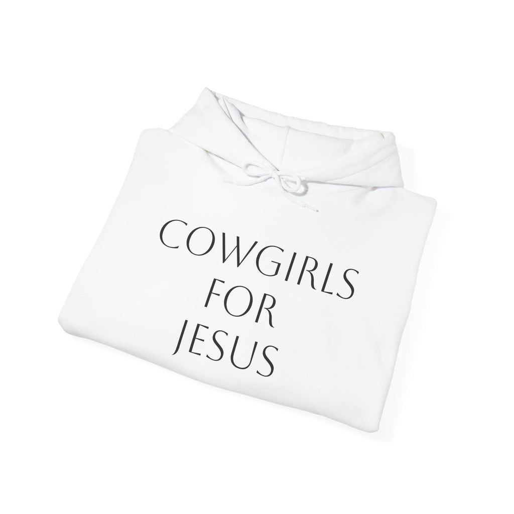 Cowgirls for Jesus adult Hooded Sweatshirt
