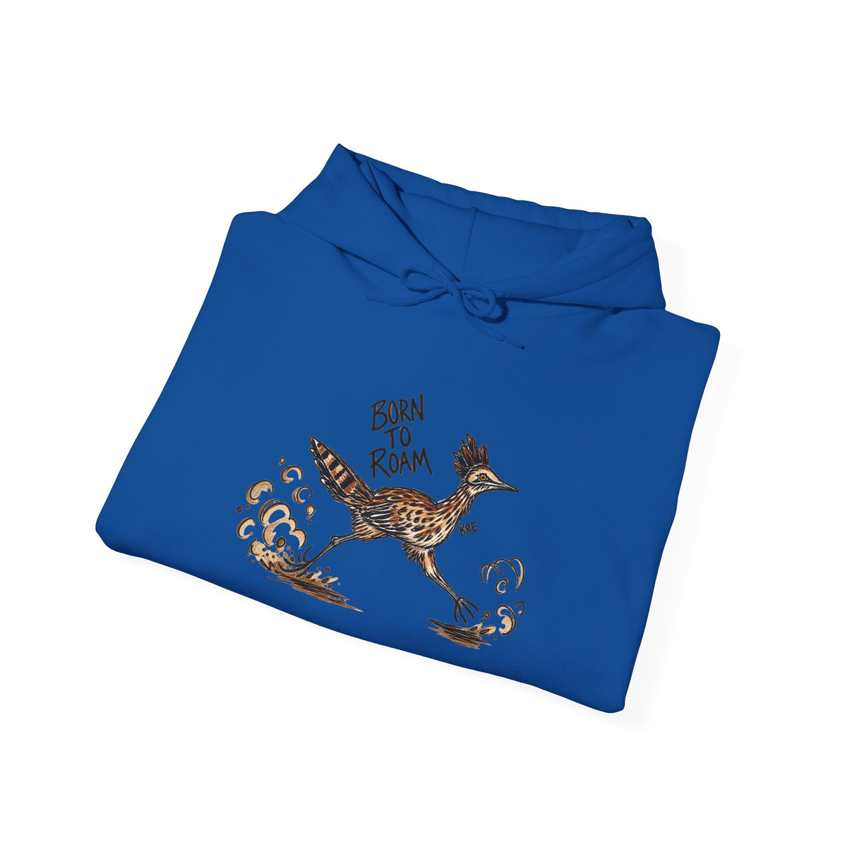 Born to roam road runner hoodie with color