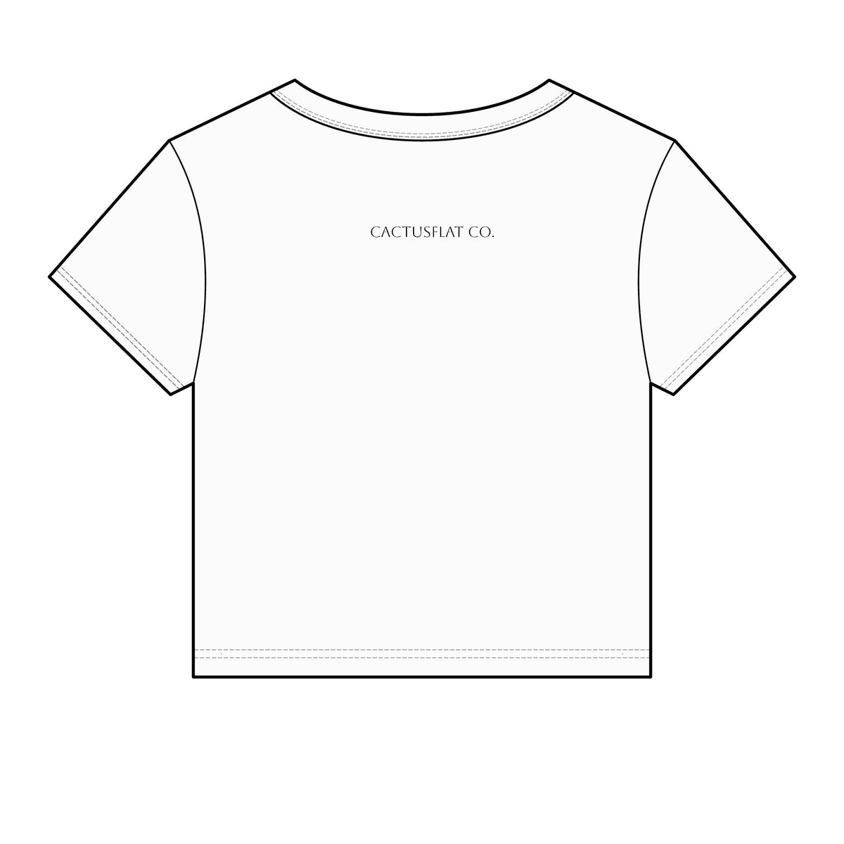 Raised wild,dressed western baby tee