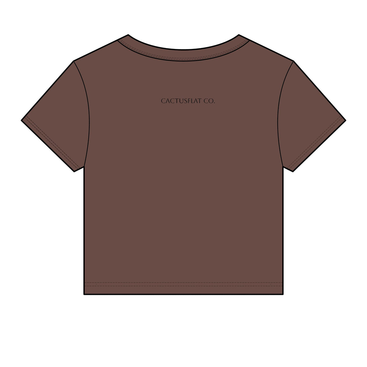 Raised wild,dressed western baby tee