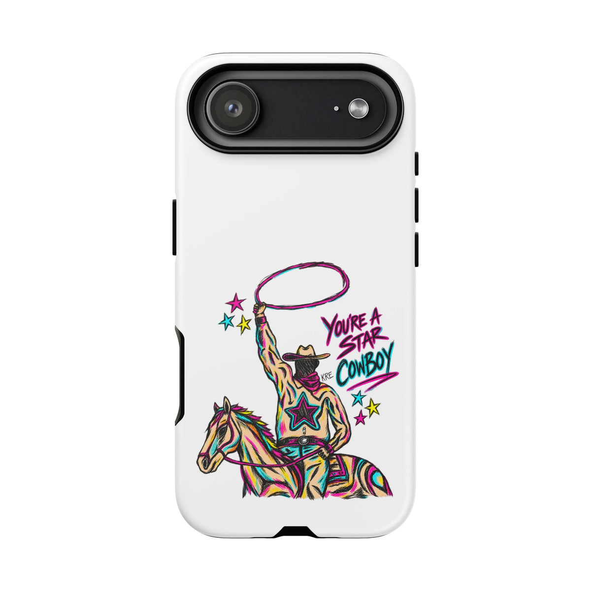 Star cowboy phone case