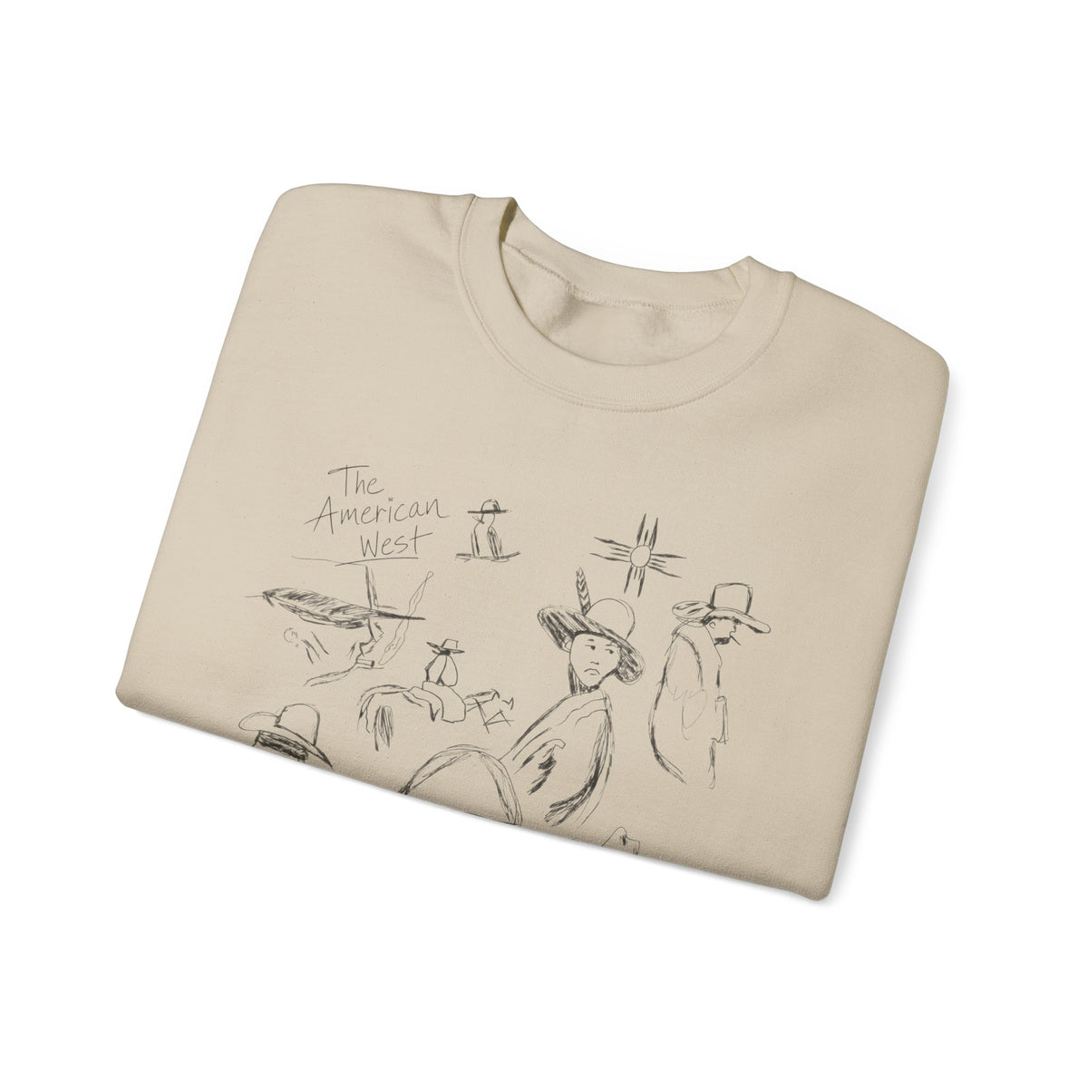 Unisex Heavy Blend™ Crewneck Sweatshirt The American west