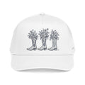 Wild boots and wild flowers Baseball Cap embroidered