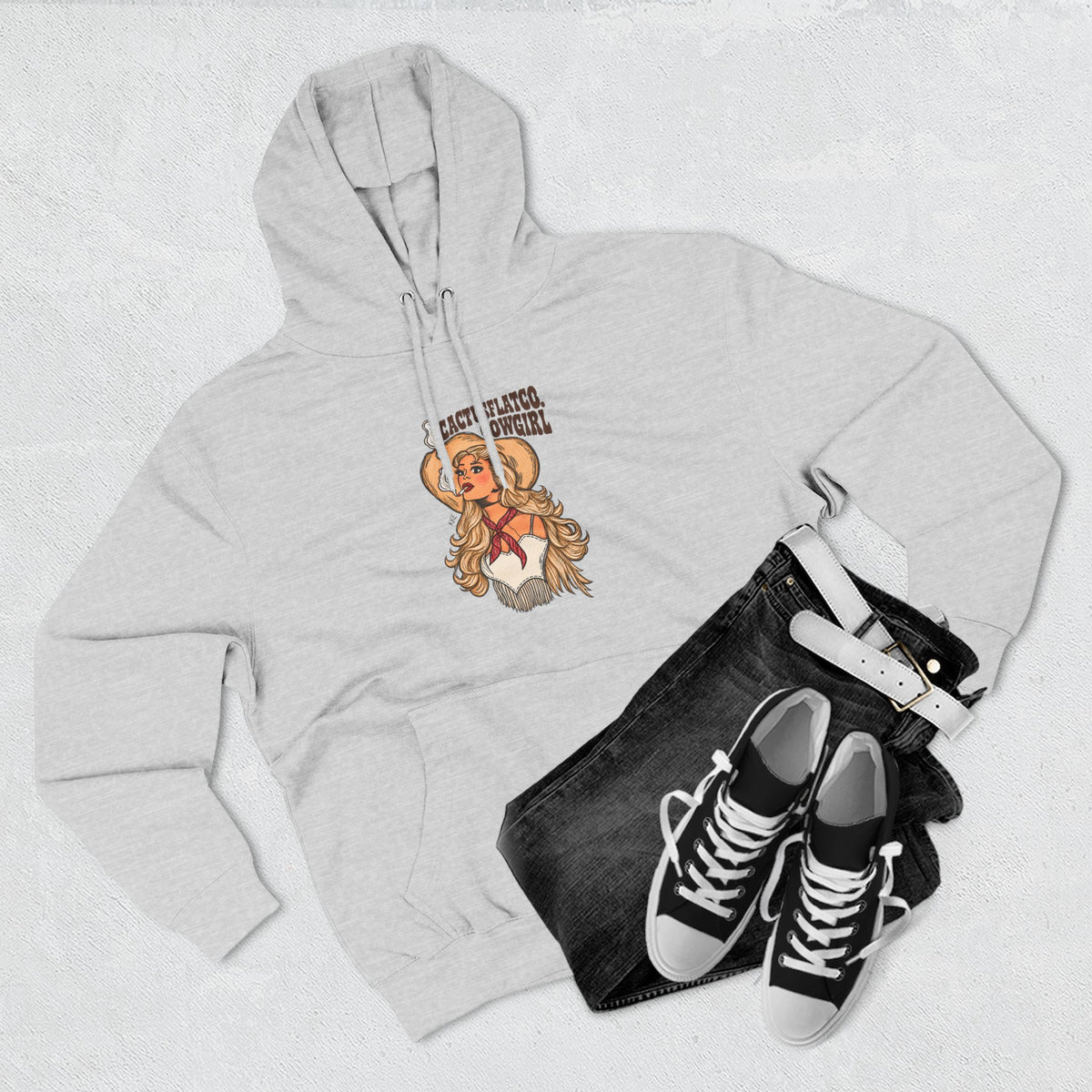 Cactusflatco. Cowgirl hoodie