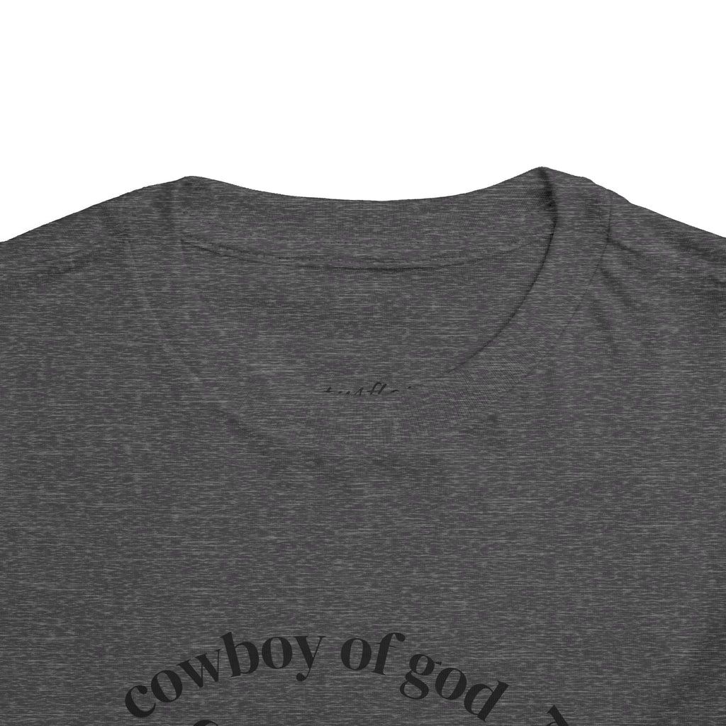 Cowboy of god Toddler Short Sleeve Tee