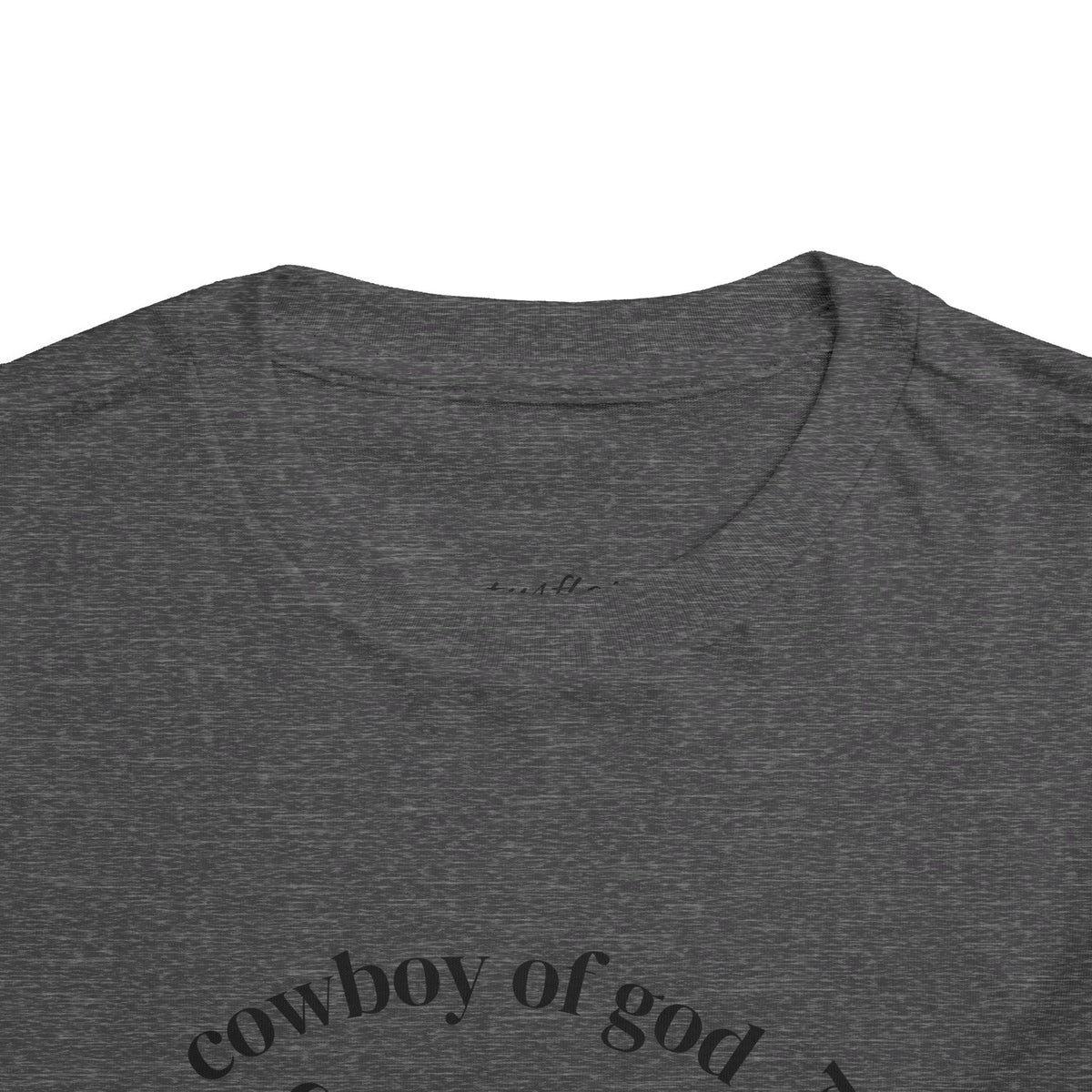 Cowboy of god Toddler Short Sleeve Tee