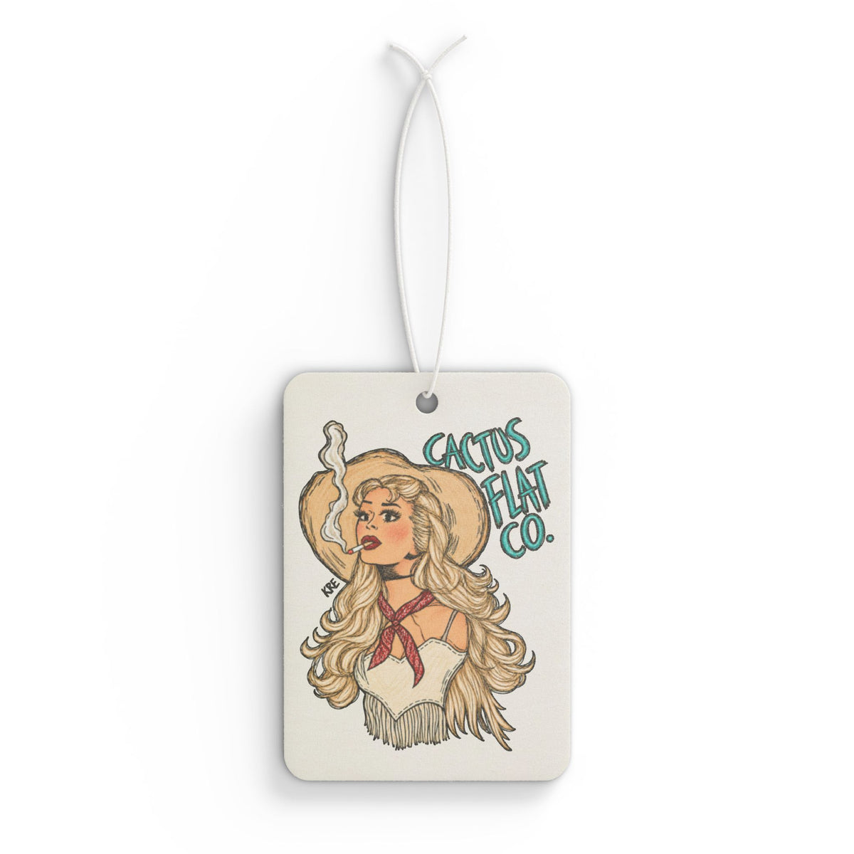 Cactus flat co cowgirl air freshener