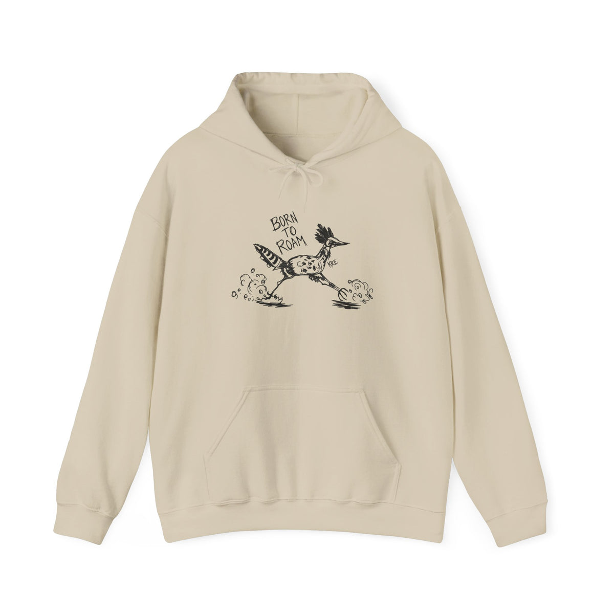 Born to roam road runner hoodie with no color