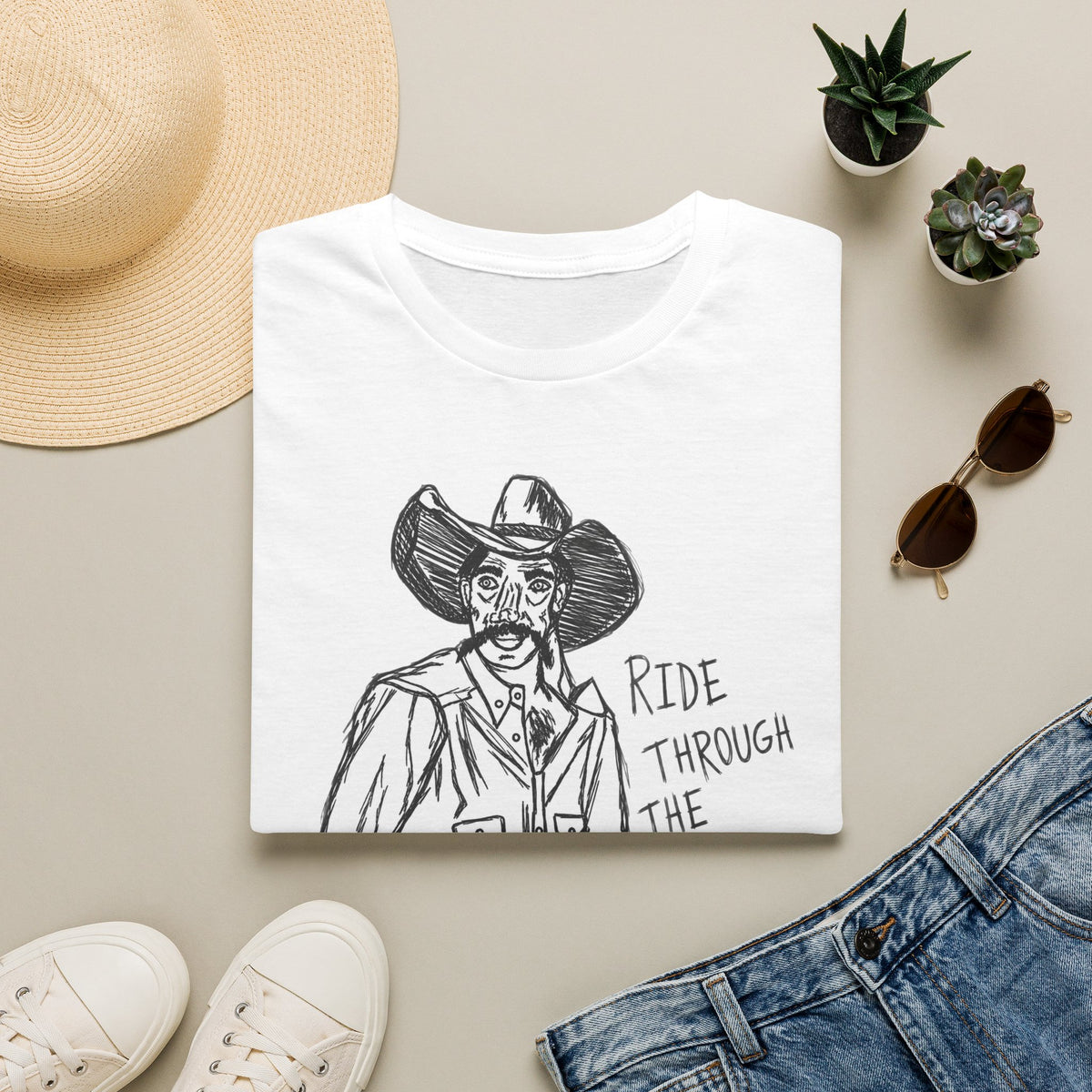 Ride through the hard days suicide prevention T-shirt