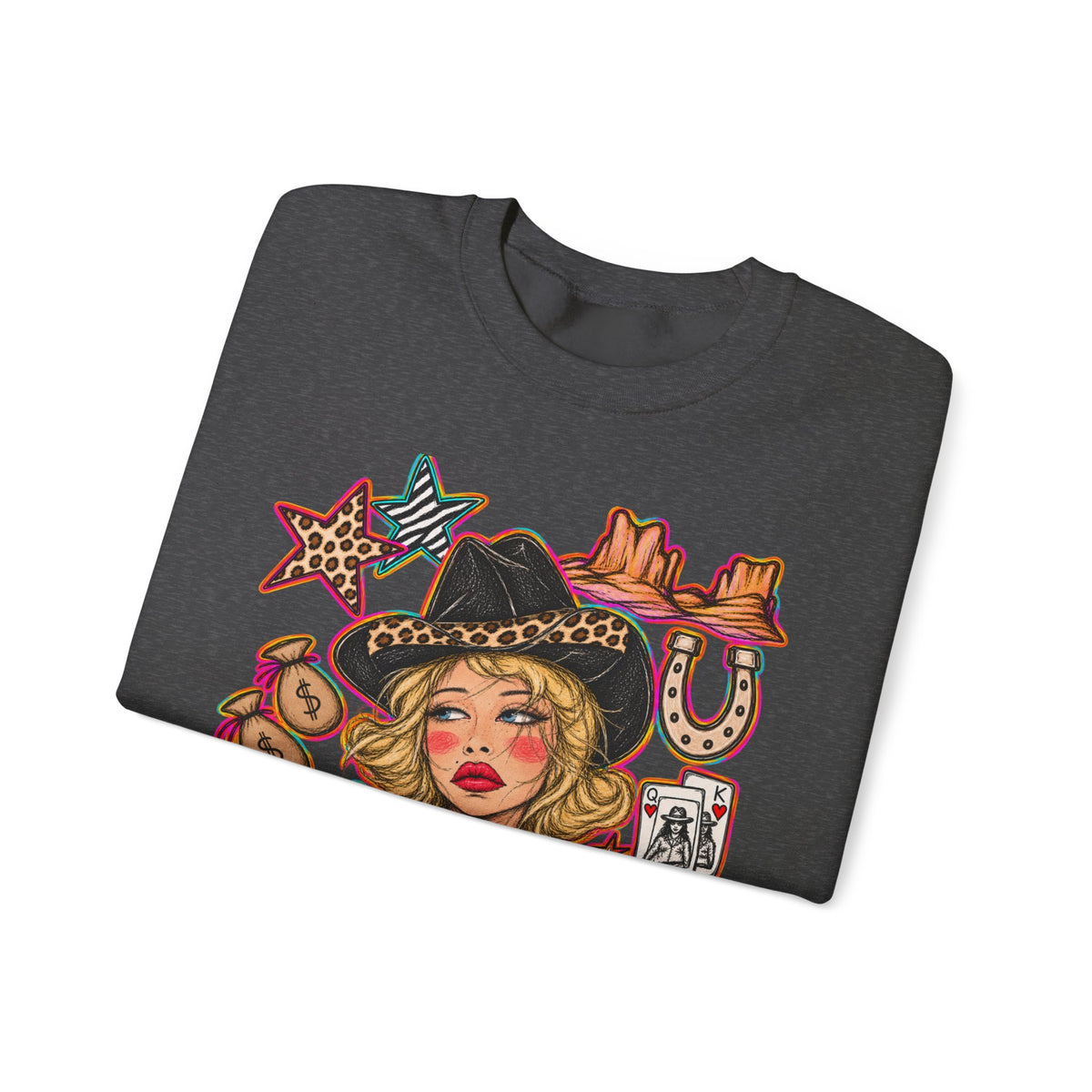 Neon rodeo sweatshirt