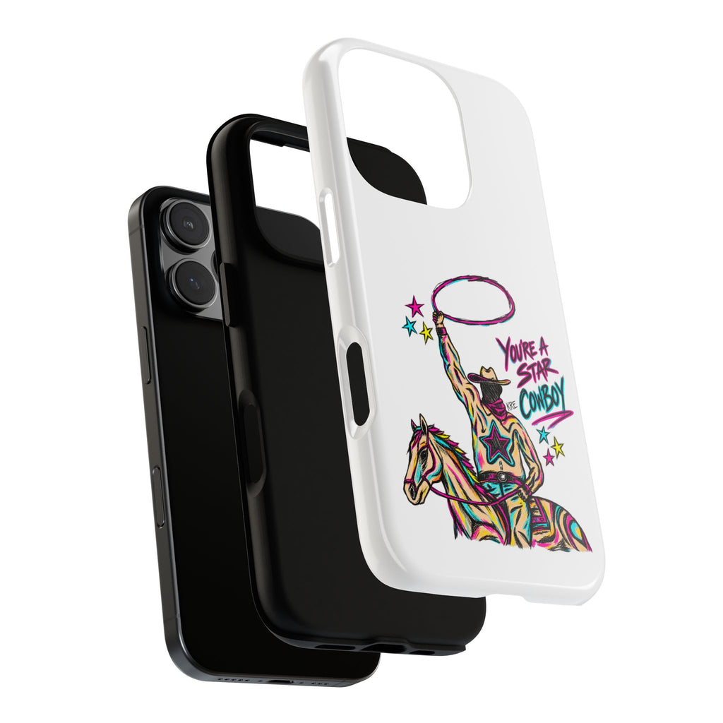 Star cowboy phone case
