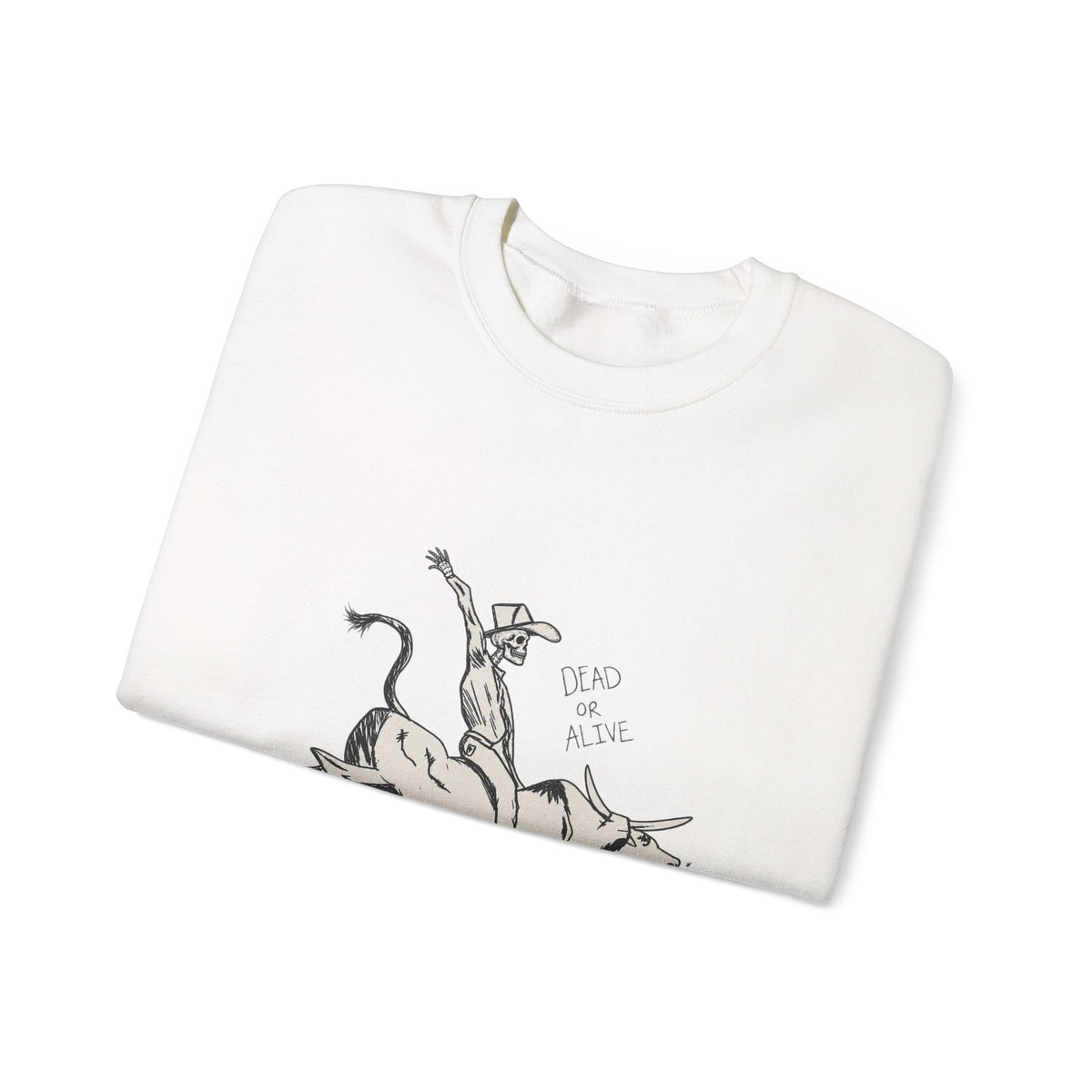 Dead or alive Crewneck Sweatshirt 
Fall drop