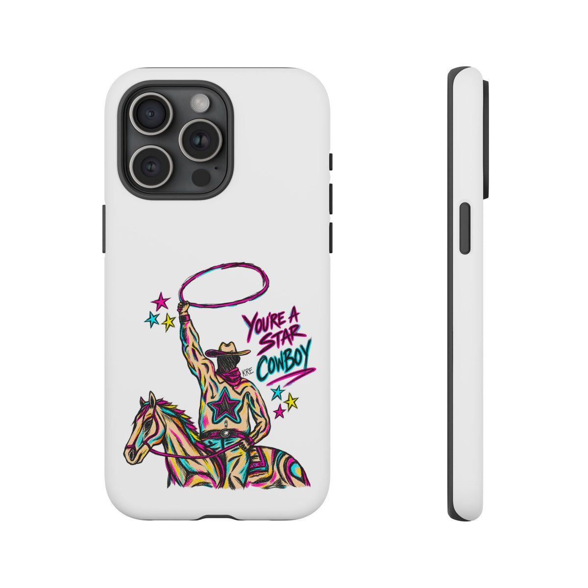 Star cowboy phone case