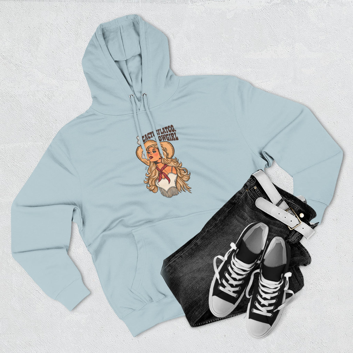 Cactusflatco. Cowgirl hoodie