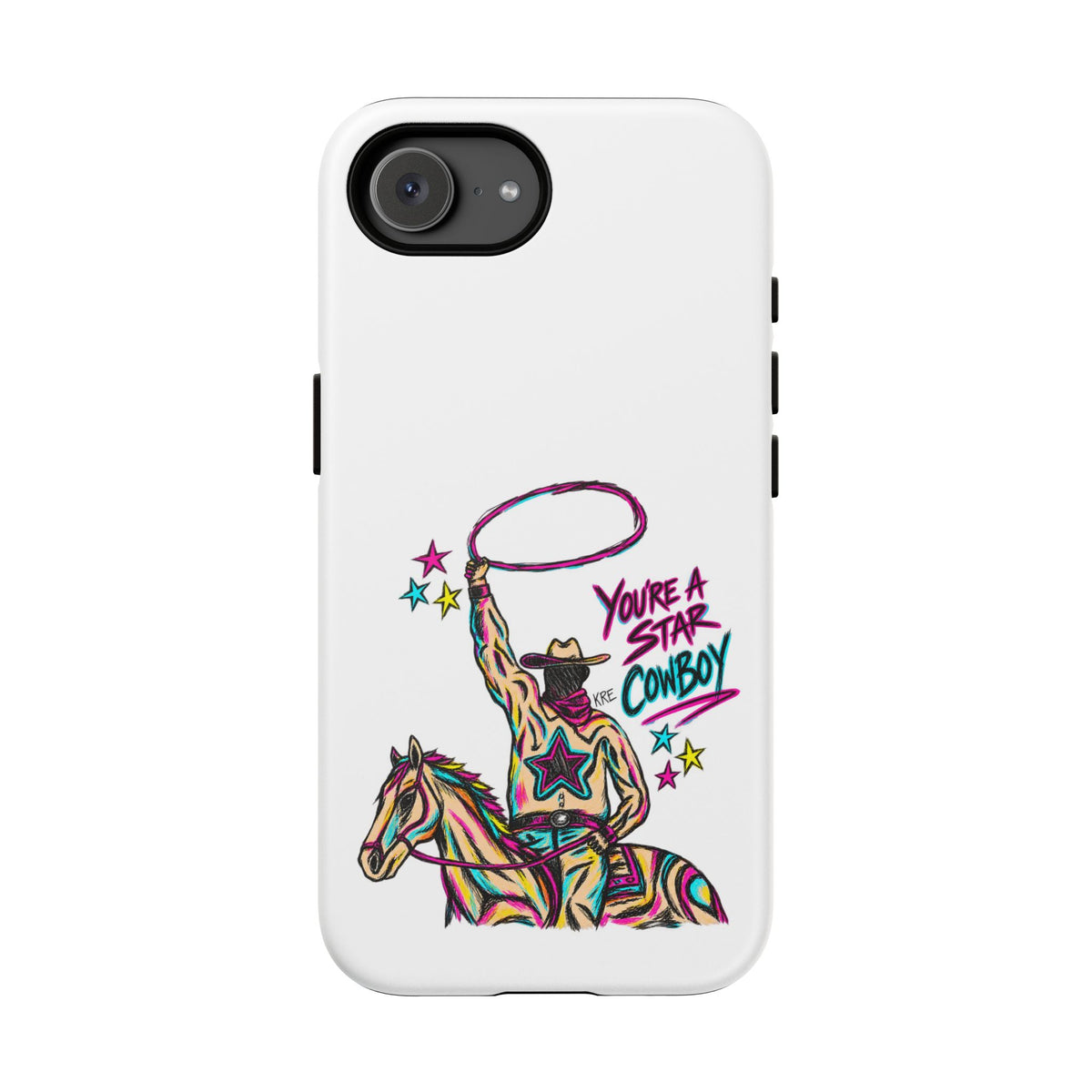 Star cowboy phone case