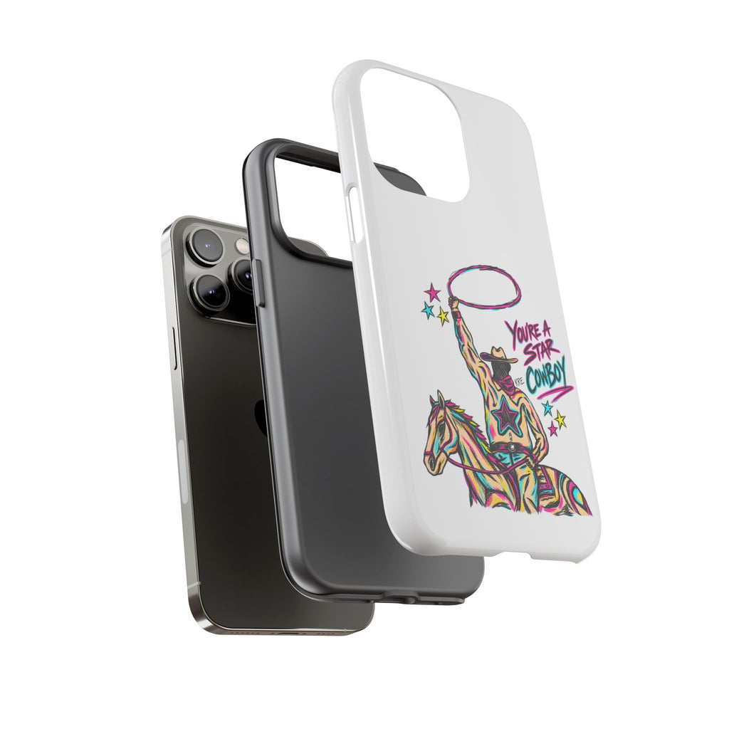 Star cowboy phone case
