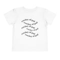 Cowboy of god Toddler Short Sleeve Tee