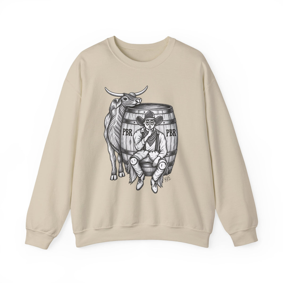 Bullfighting Crewneck Sweatshirt