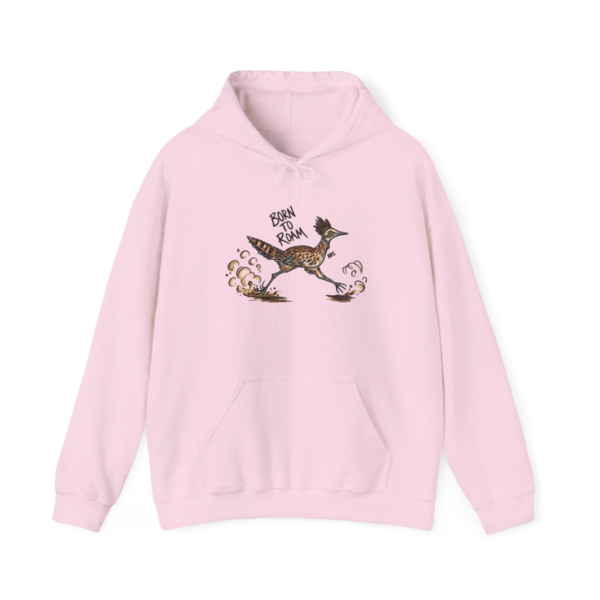 Born to roam road runner hoodie with color