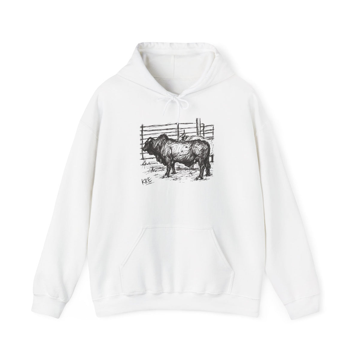 Wimberly bucking bulls Unisex Hooded Sweatshirt