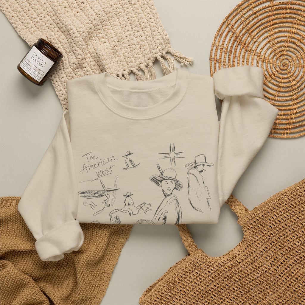 Unisex Heavy Blend™ Crewneck Sweatshirt The American west