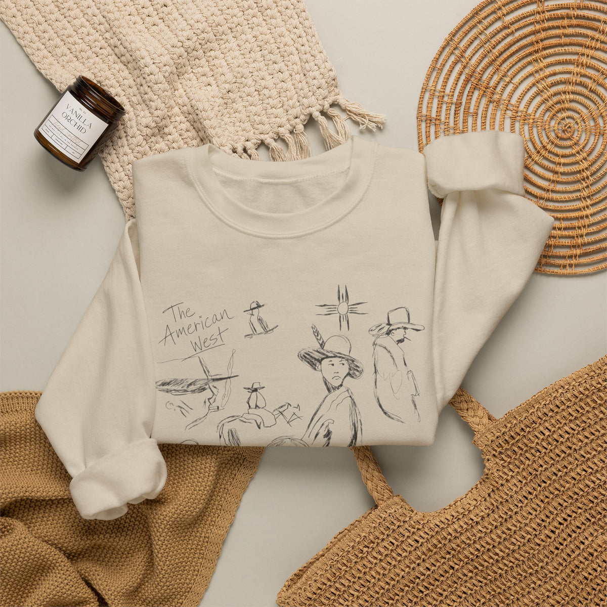 Unisex Heavy Blend™ Crewneck Sweatshirt The American west