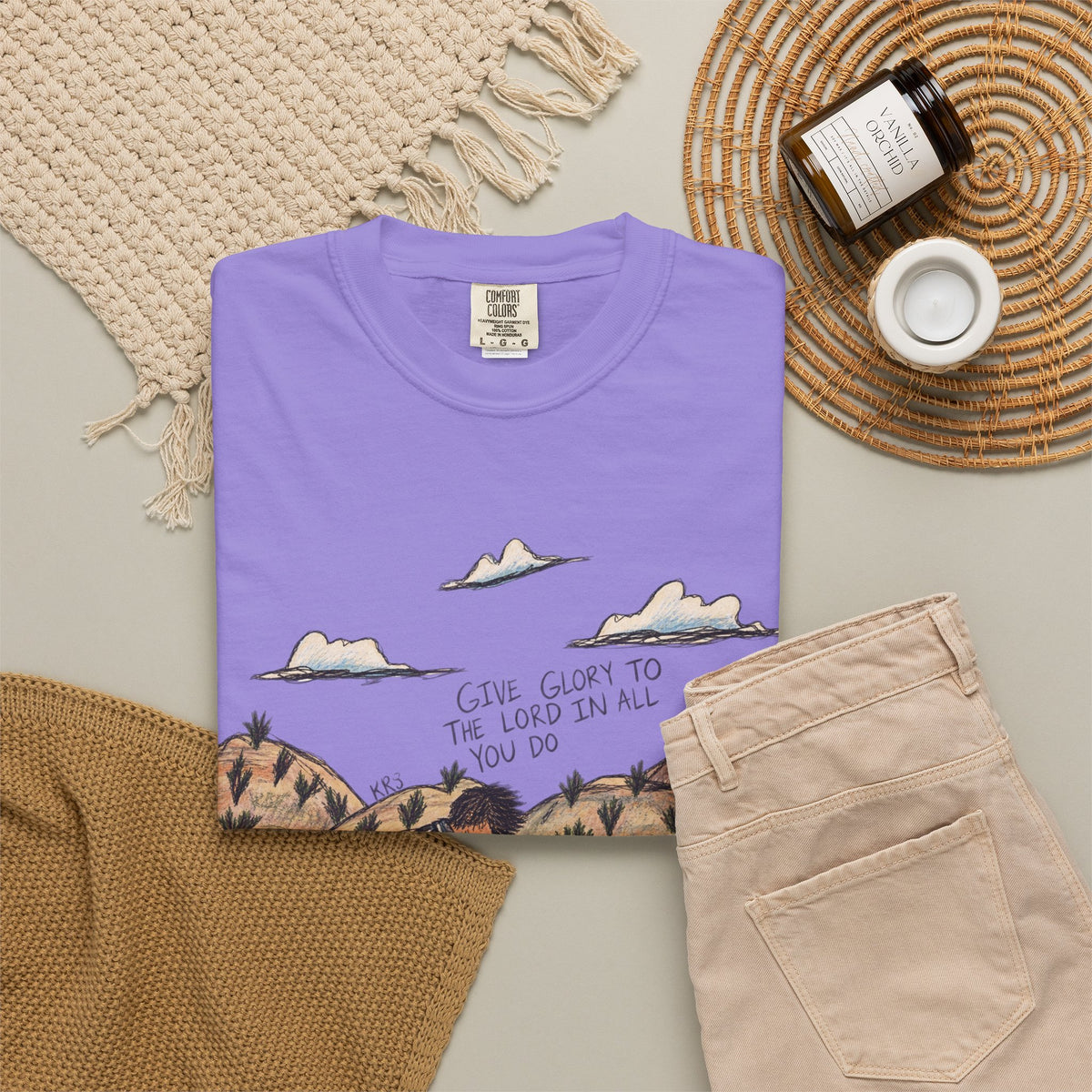 Give glory to the Lord in all you do T-shirt