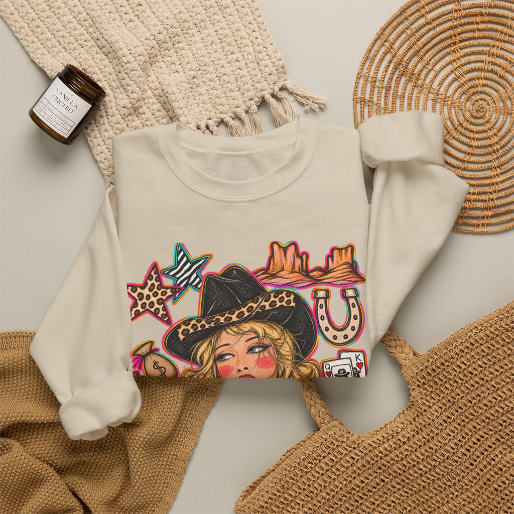 Neon rodeo sweatshirt