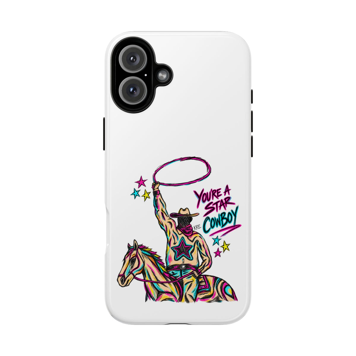 Star cowboy phone case
