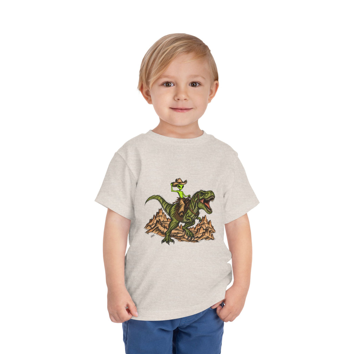 Alien outlaw toddler short sleeve