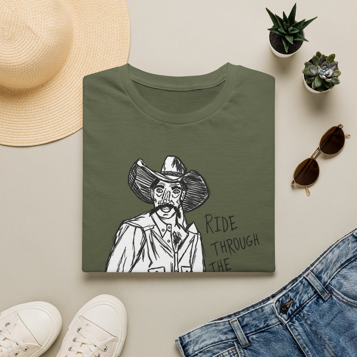 Ride through the hard days suicide prevention T-shirt