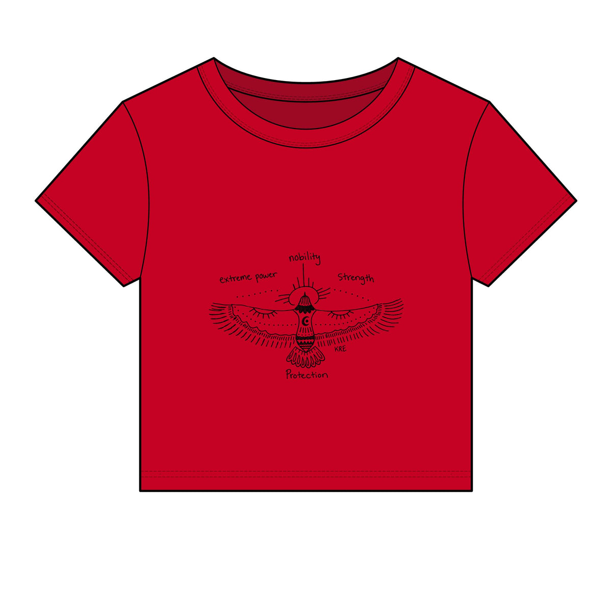 Thunderbird baby tee