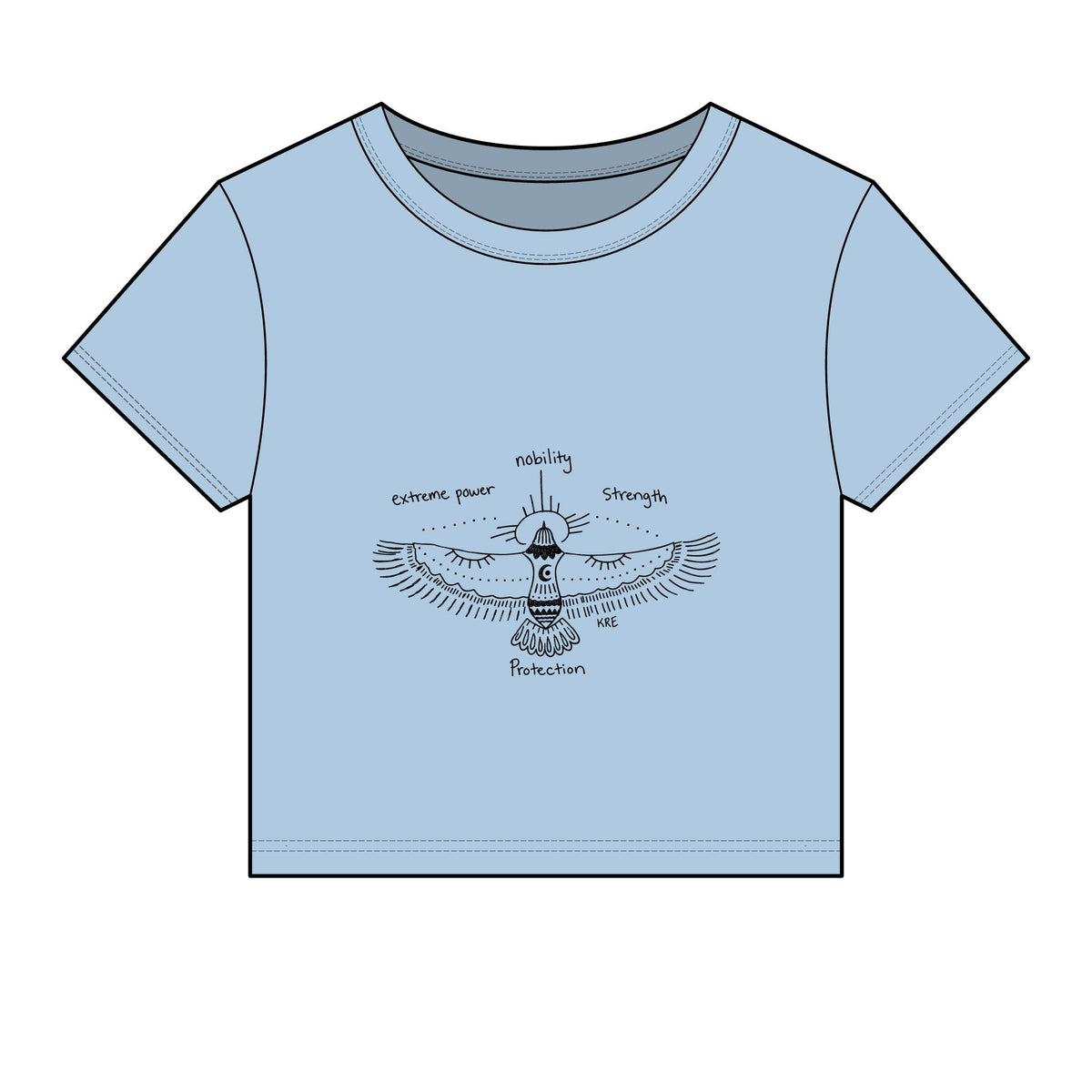 Thunderbird baby tee