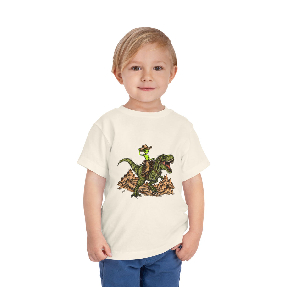 Alien outlaw toddler short sleeve