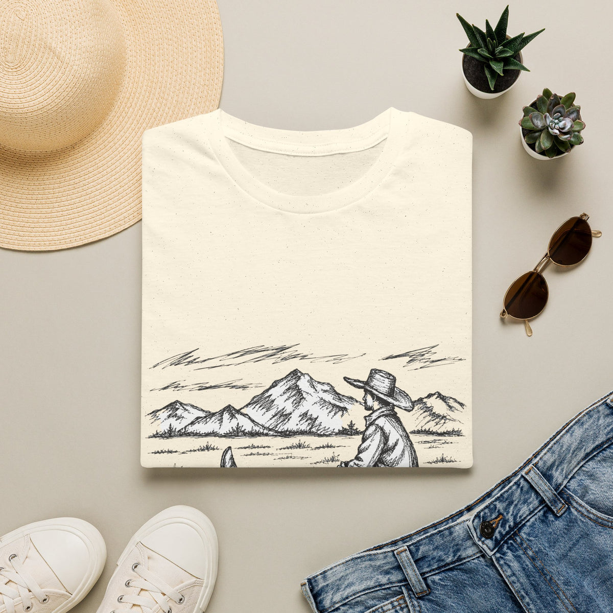 Western solitude T-shirt