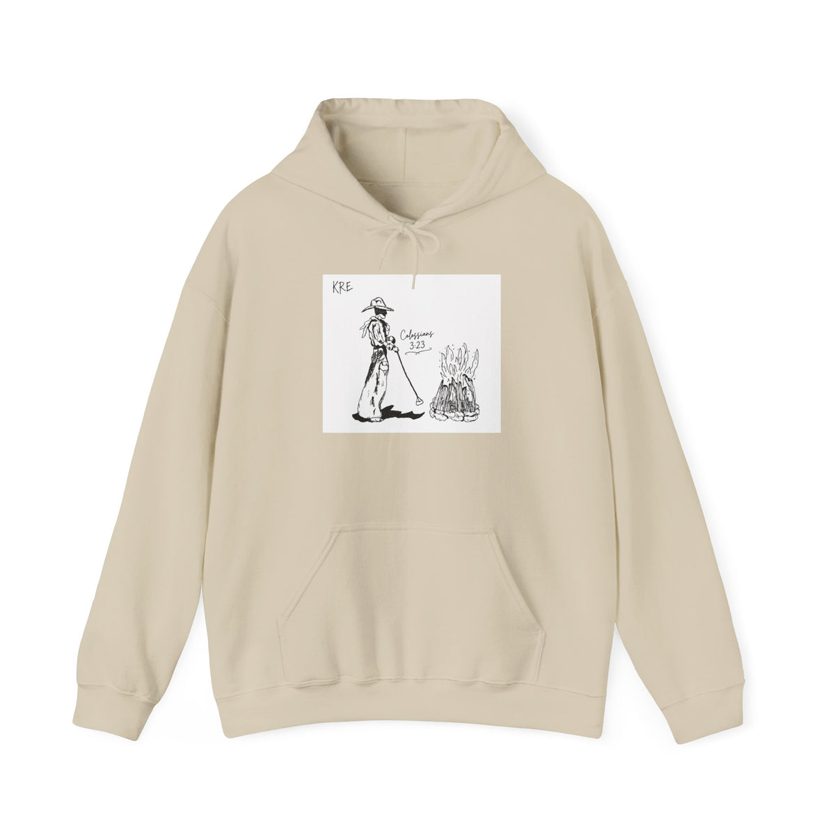 Cowboy bible verse hoodie
