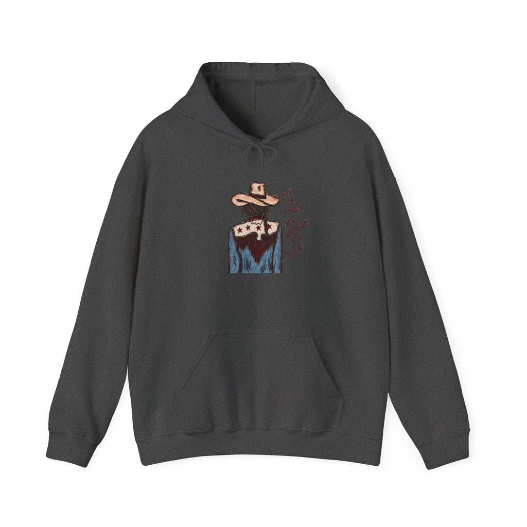 May luck find
You cowgirl hoodie