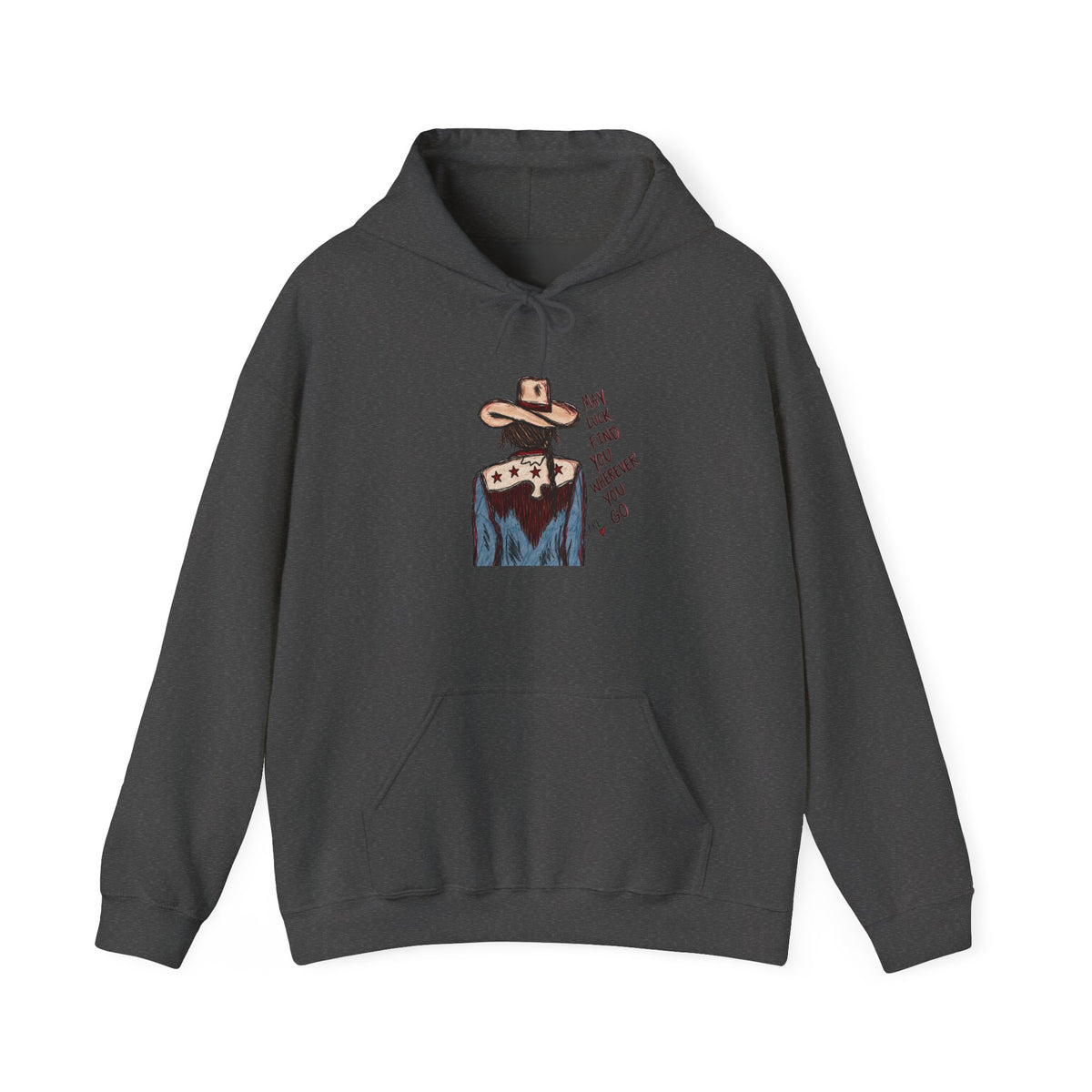 May luck find
You cowgirl hoodie