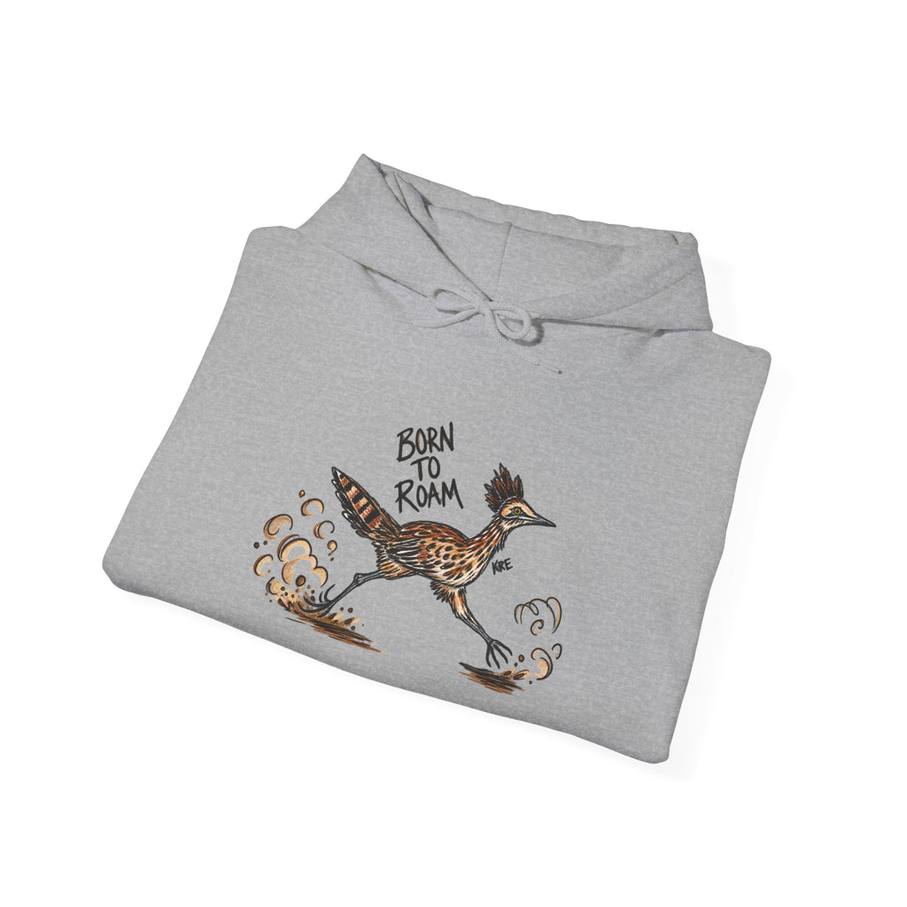 Born to roam road runner hoodie with color