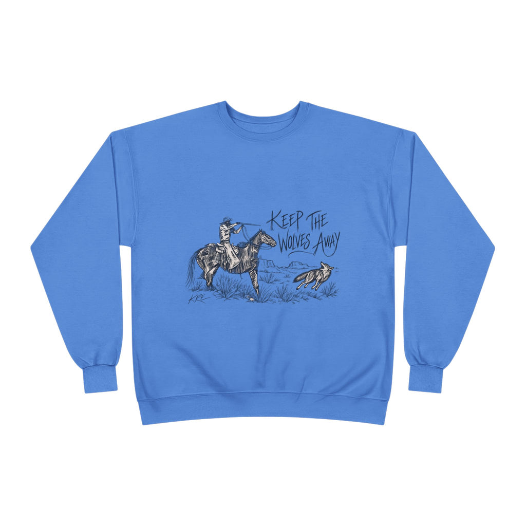 Keep the wolves away crewneck