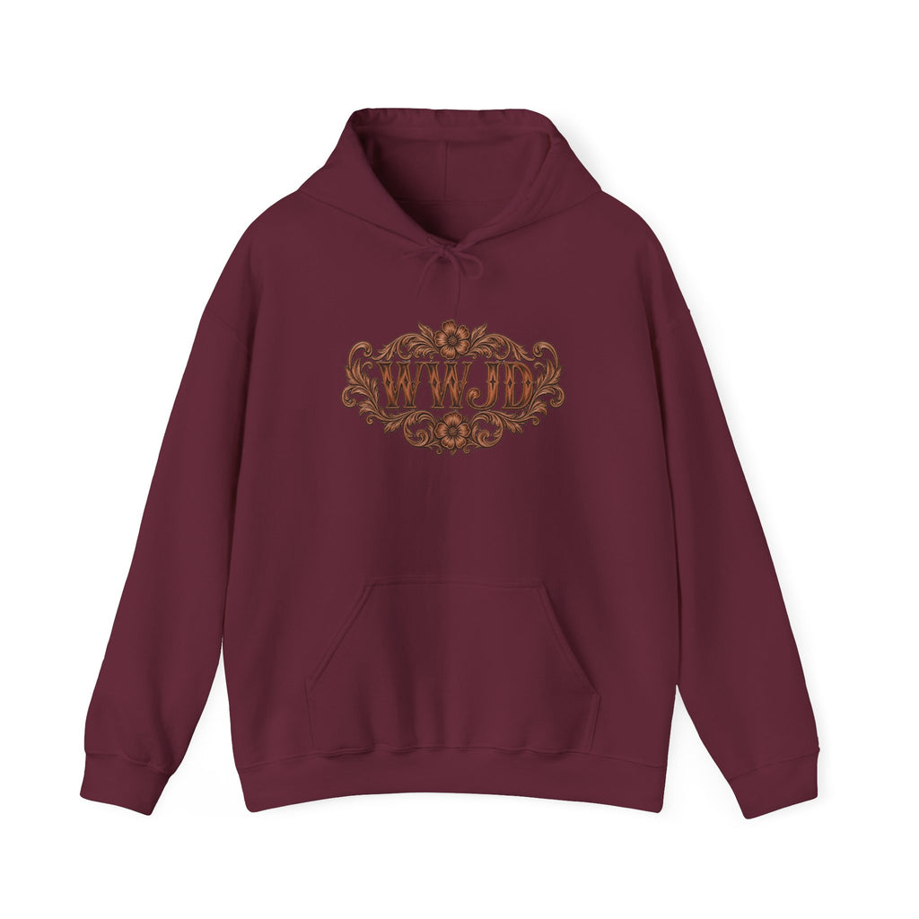 What would Jesus do Hooded Sweatshirt