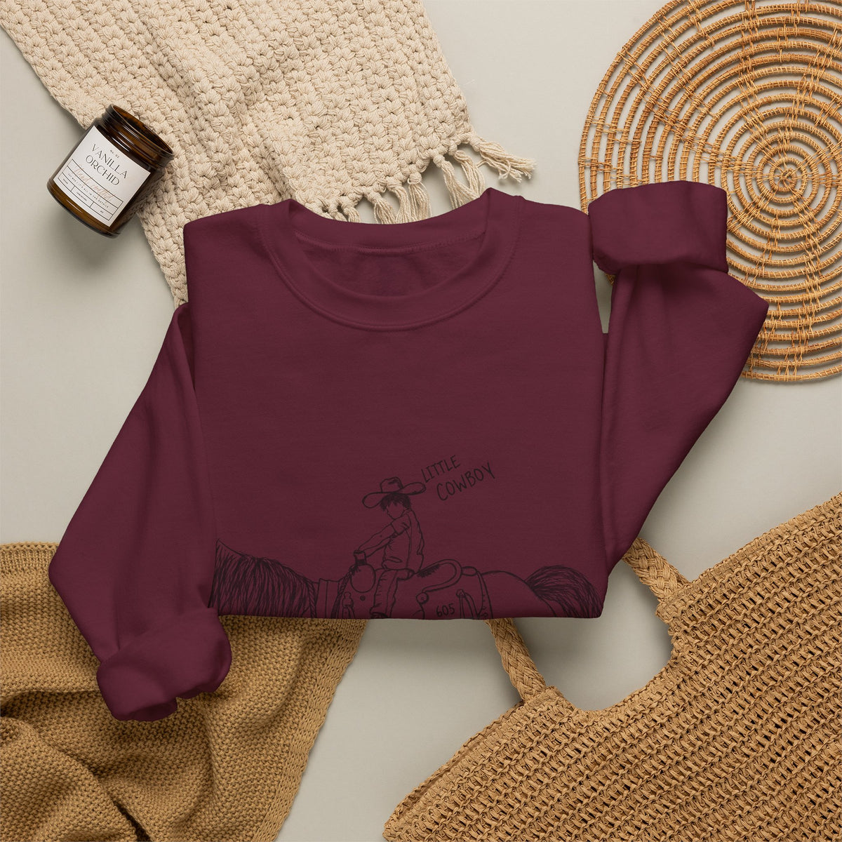 Little cowboy crewneck