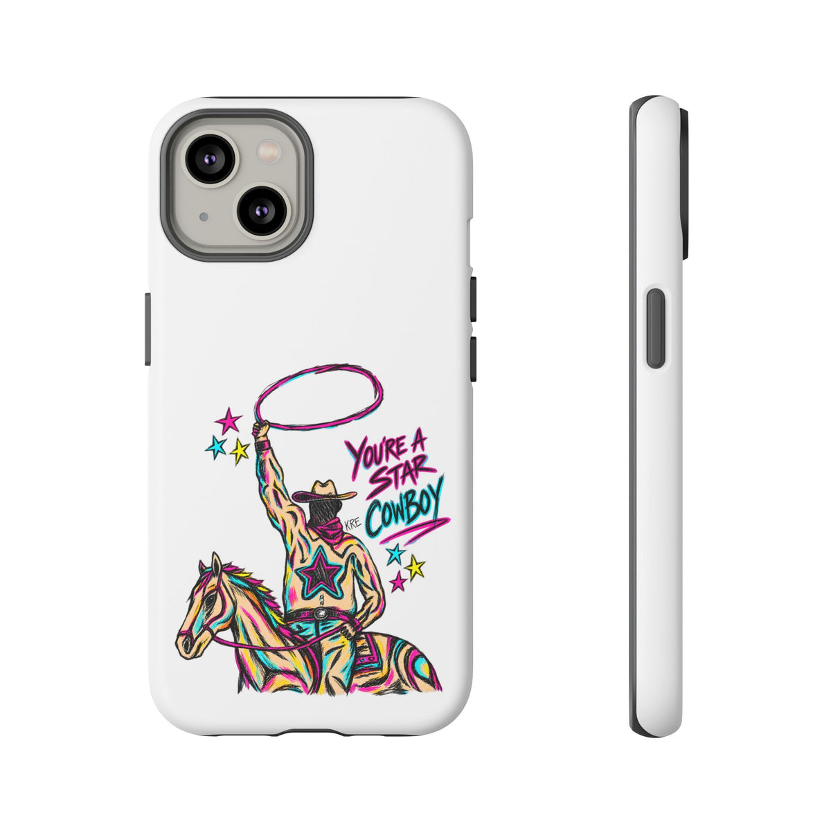 Star cowboy phone case