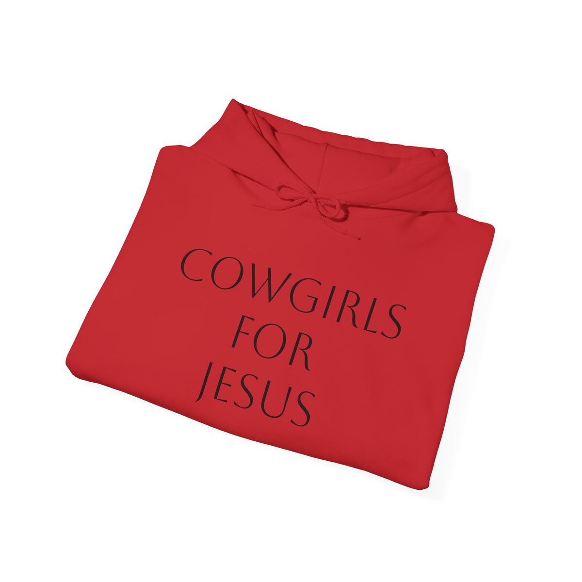 Cowgirls for Jesus adult Hooded Sweatshirt