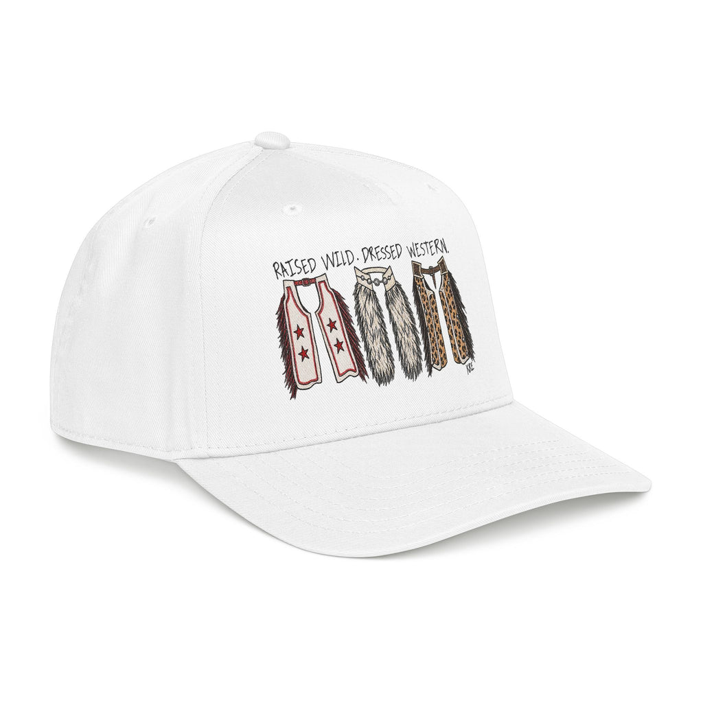 Mid Profile Baseball Cap raised wild, dressed western