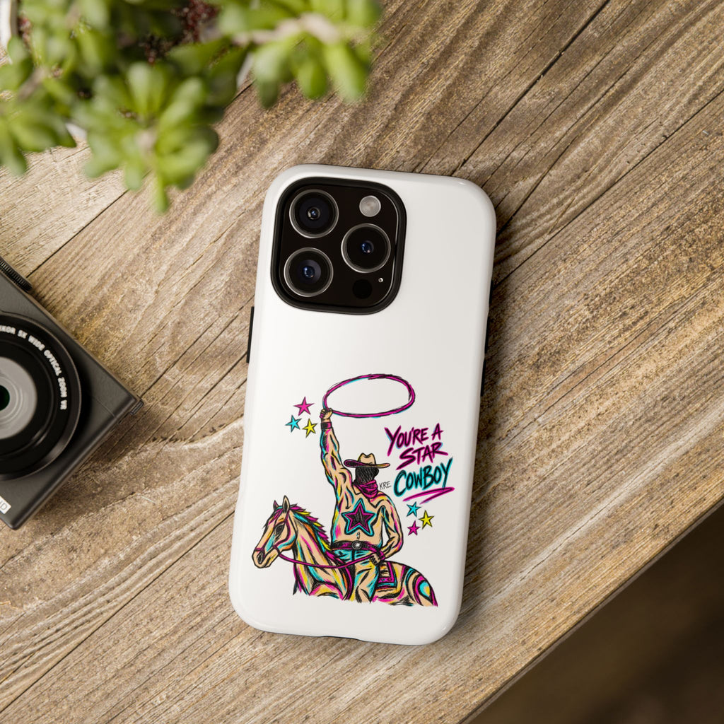 Star cowboy phone case