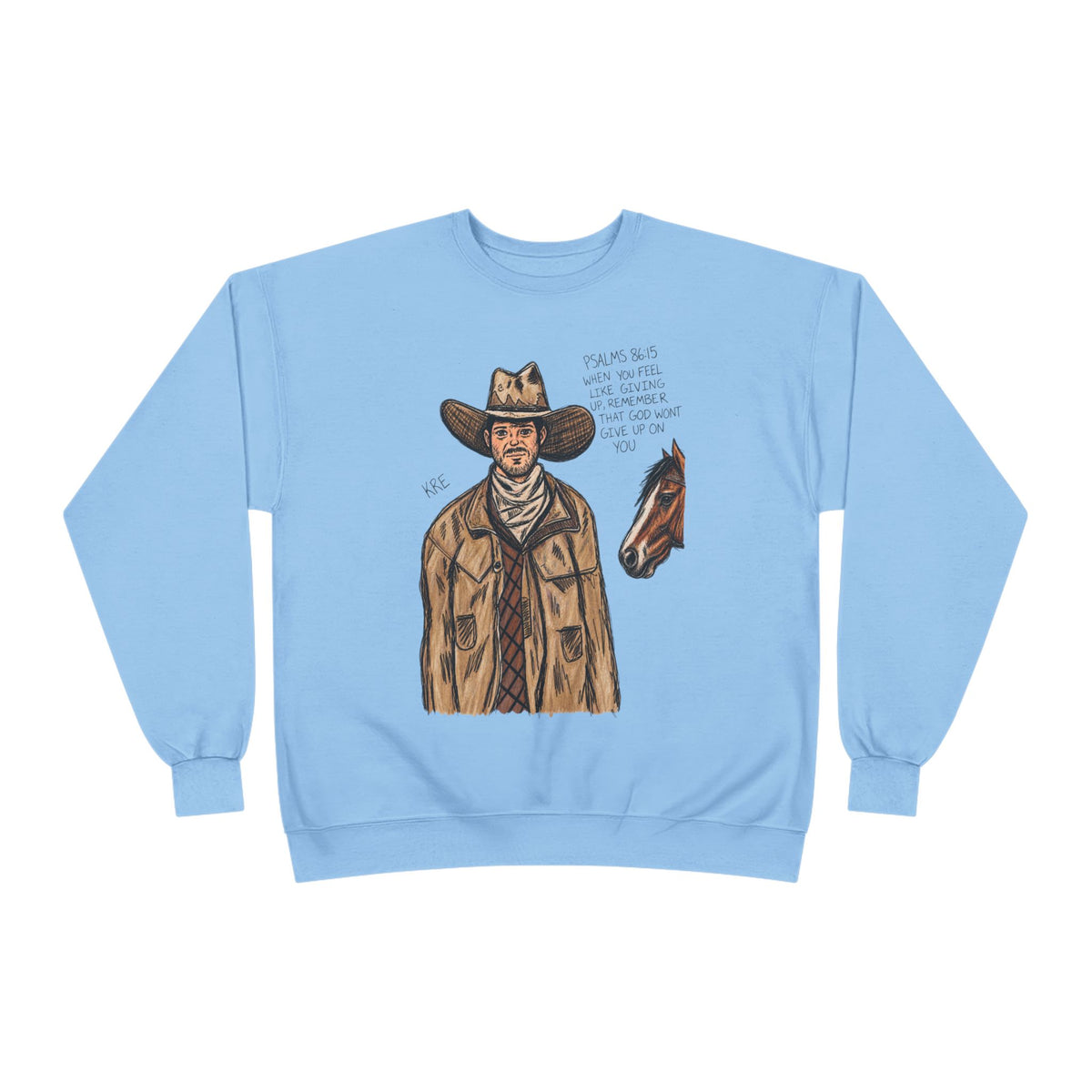 Psalms 86:15 crewneck