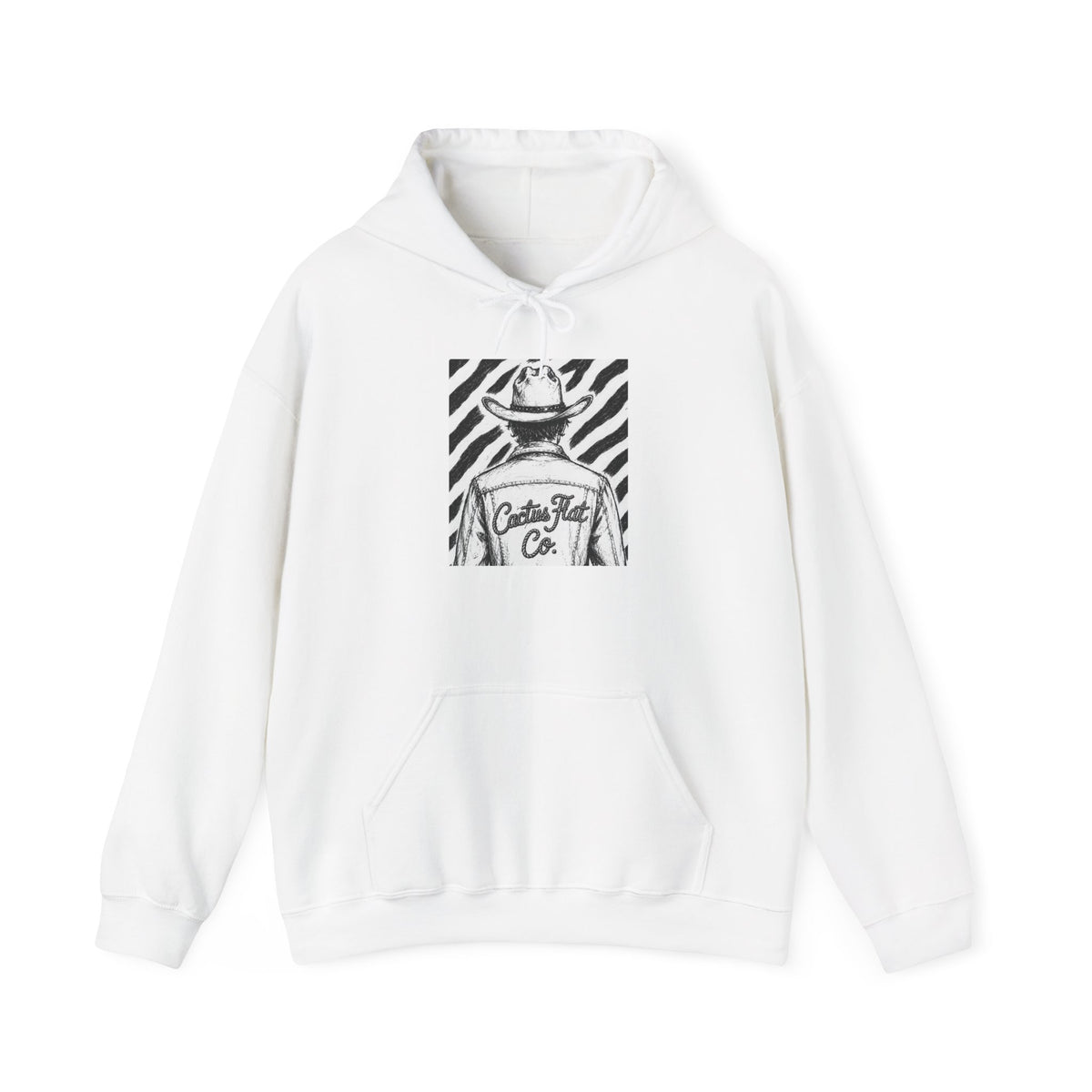 Zebra man Hooded Sweatshirt