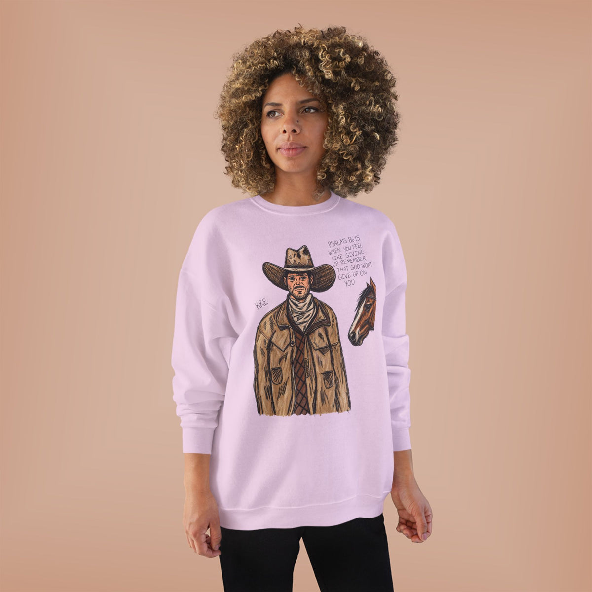 Psalms 86:15 crewneck