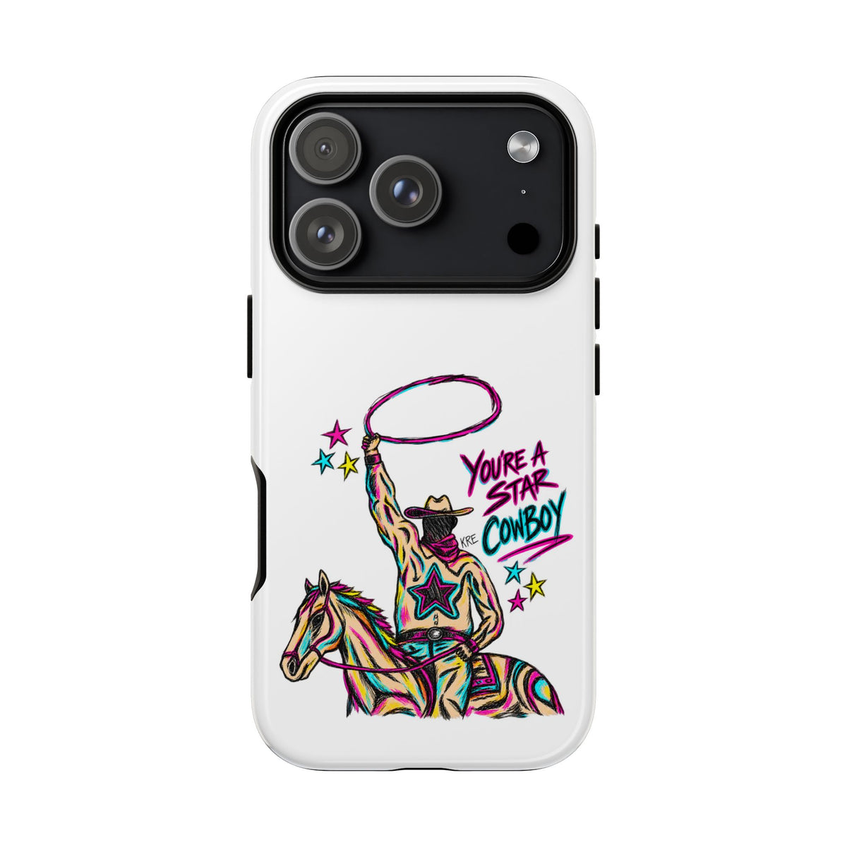 Star cowboy phone case